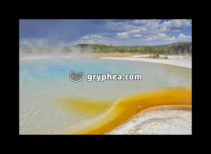 Sunset lake (Yellowstone NP, USA) - gryphea.com